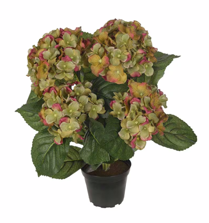Mr Plant Kunstig Blomst Hortensia Grønn H37