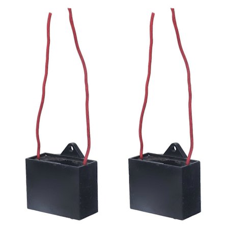 CBB61 250VAC 25UF fläkt startkondensator ledningslängd 14cm med kabel...