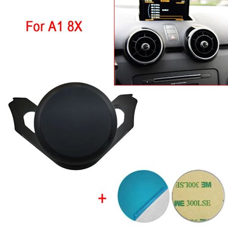 til kompatibel med Audi A1 8X 2010-2018 Sportback Ego Urban Sline Bil Telefon Holder Luftventil Beslag Magnet Mobil Support GPS Stand