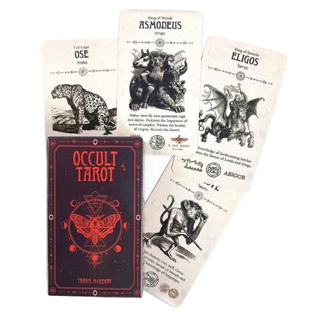 Okkulttiset tarot-korttien set oraakkeli-lautapeli Tt79