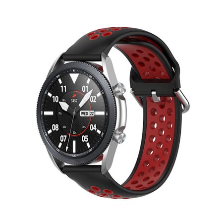 Huawei Watch 3/3 Pro urheiluranneke Musta/Punainen