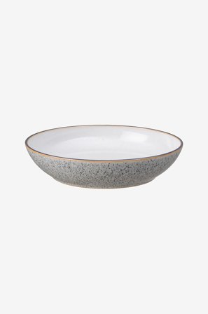 Denby - Pastatallerken Quartz Studio Grey diameter 22 cm - Grå - Tallerkener - Fra Homeroom