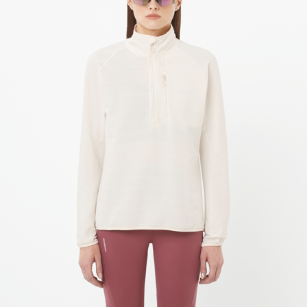 Salomon - Couches intermédiaires Vêtements Sntial Lightwarm Hz W - Whisper White