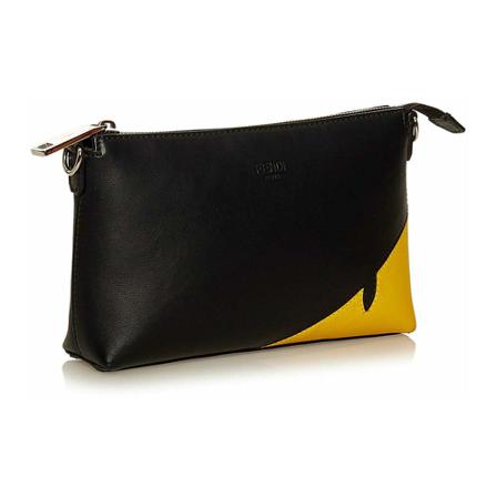 Fendi Vintage, Pre-owned Cross Body Bags Zwart, Dames, Maat:ONE Size,leder