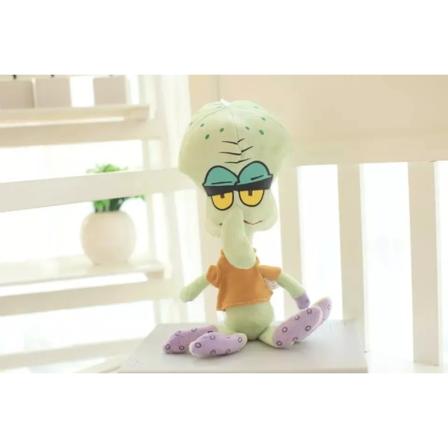 Spongebob Plyschleksak Teddy Barn Presenter Mjuk Fylld Docka Patrick Star Leksaker 20cm Squidward Tentacles