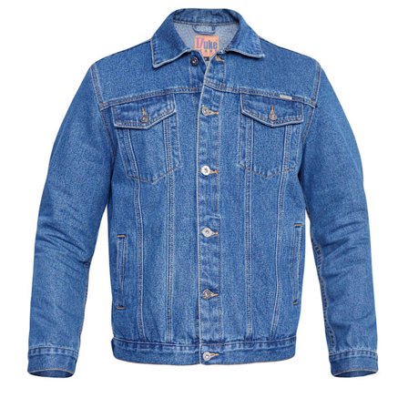 Duke Herr D555 London Trucker Denimjacka Medium Stonewash