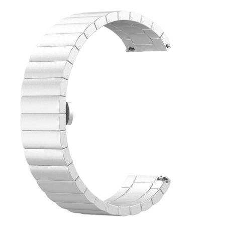 För Garmin Vivoactive 3 Metal Watch Band