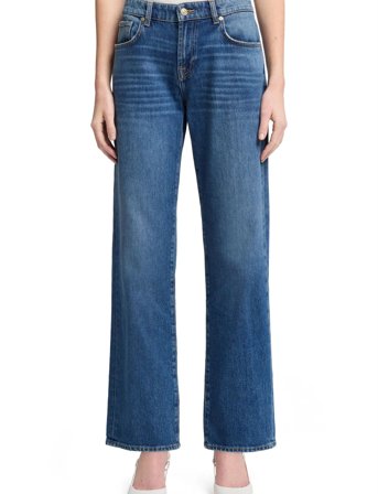 7 For All Mankind Calie Straight Explorer - Blue - 31 x 31