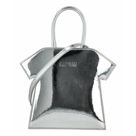 Msgm, Handbags Grijs, Dames, Maat:ONE Size