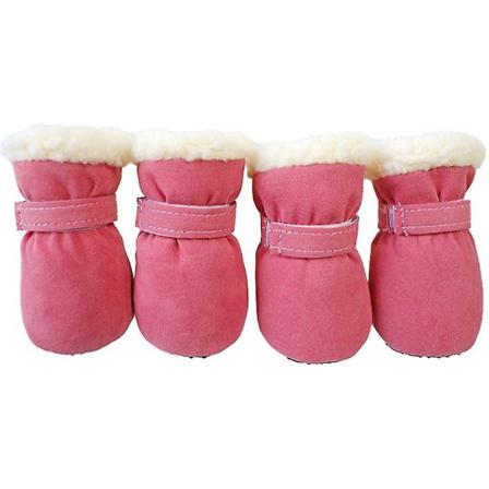 4st Antisladd Puppys Skor Vindtät Vinter Pet