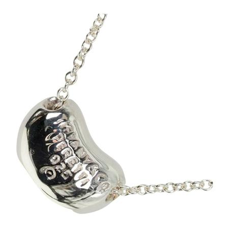 Tiffany & Co. Pre-owned, Necklaces Grijs, Dames, Maat:ONE Size