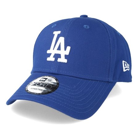 New Era - MLB Bleu adjustable Casquette - Los Angeles Dodgers League Essential 9Forty Blue Adjustable @ Hatstore