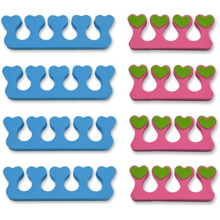Separator Finger Spreader Set 8 Pieces Separator Spacer Nails Color