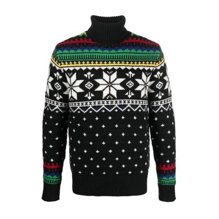 Polo Ralph Lauren, Turtlenecks Zwart, Heren, Maat:M