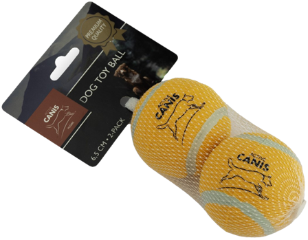 Active Canis Tennisball 6,5 cm 2 pcs Premium Orange