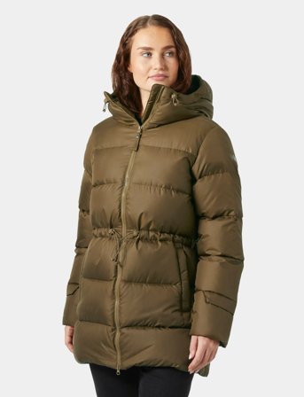 Helly Hansen W Essence Down Parka - Brown - S