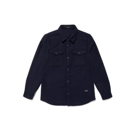 Denham, Casual Shirts Blauw, Heren, Maat:XL