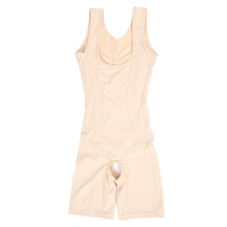 Öppen gren kroppsformande shapewear bantning rumpa lyft midjetränare mage kontroll kvinnor body (Khaki)XXL