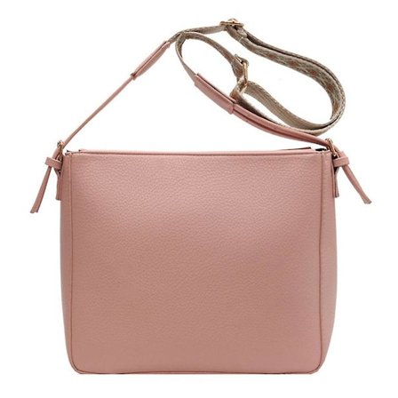 Stor kapacitet Hink Pu Väska Är Lämplig För Pendling Joker Bredband Axelväska Messenger Väska.