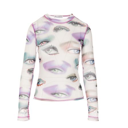 JW Anderson Long Sleeve Tops , Wit , Dames , Maat: M