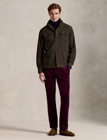 Polo Ralph Lauren Paisley-Print Oxford Overshirt - Multi/patterned - L