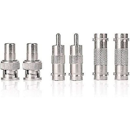 BNC Hun/Han Adaptere CCTV Strøm BNC Coax TV