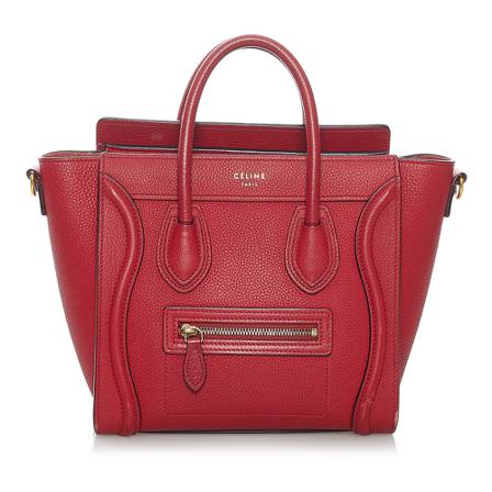 Celine Vintage, Pre-owned Handbag Rood, Dames, Maat:ONE Size