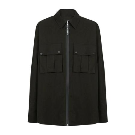 Balmain, Light Jacket Zwart, Heren, Maat:L