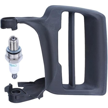 Kædebremsehåndtag Kompatibel med Husqvarna 550xp 550 XP Motorsav Telt med Tændrør Udskift 522677501