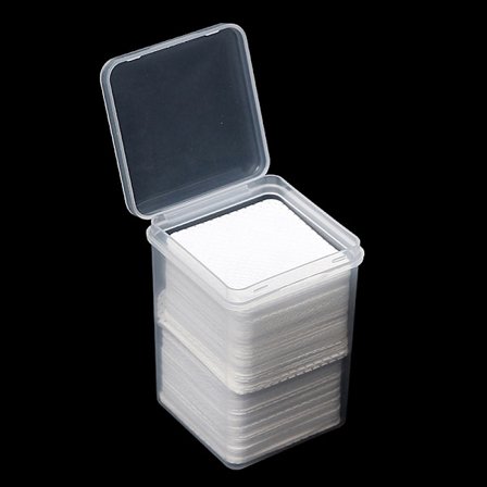 Förvaringslåda för bomullspinne för Nail Art Remover Handduk Papper Bomull