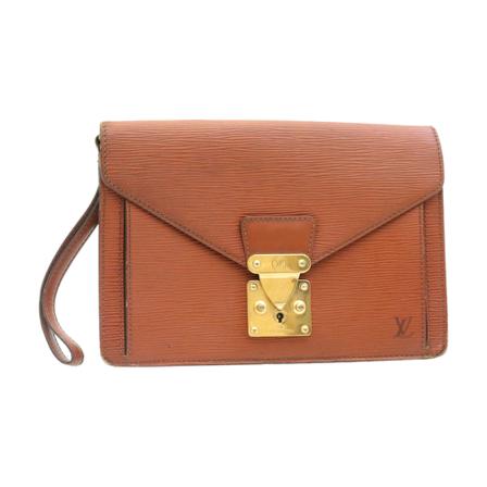Louis Vuitton Vintage Pre-owned Sellier Dragonne Brun, Dame Vintage Tasker, Størrelse: ONE Size