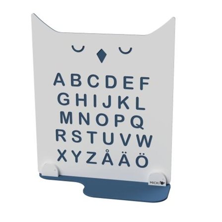 MICKI Lekskärm blå uggla - Lyreco - Skolmöbler och inredning - Lekmöbler - Kreativ inredning