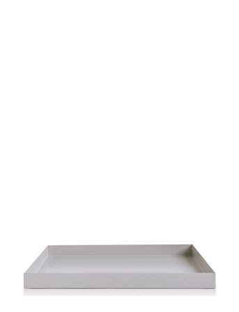 Tray 245X175X20Mm Grey Cooee Design