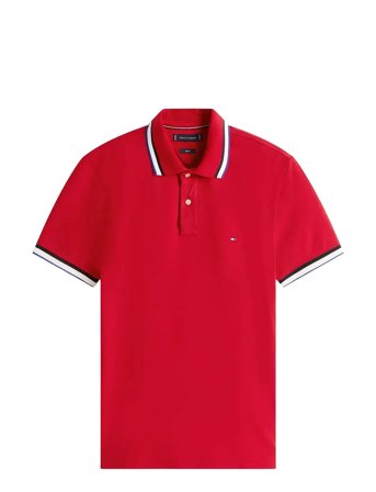 Tommy Hilfiger | Cuff Interest Slim Fit Polo | XXL
