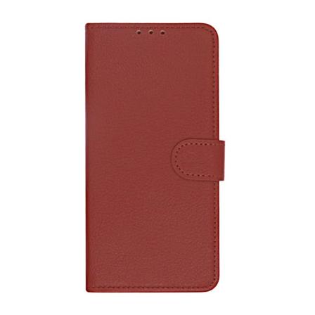 Samsung Galaxy A42 5G Plånboksfodral med Stativ - Brun Brown
