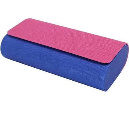 (2 sæt) optiske briller etui og klud solbriller taske - Dusty Blue