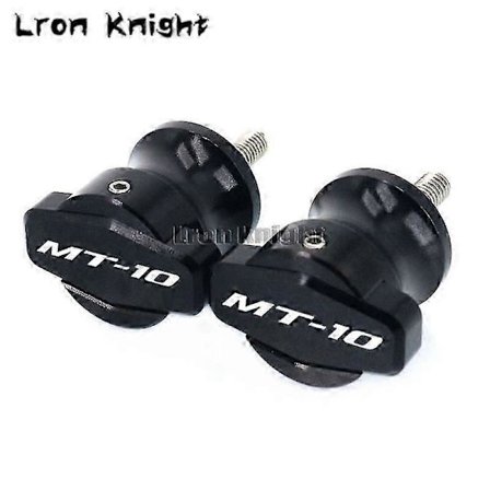 Kompatibel med YAMAHA MT-10 MT10 MT 10 FZ-10 FZ10 2015 2016 2017 2018 Motorcykel CNC Ramställ M6 Skruvar sliders Svingarmsspolar Slider