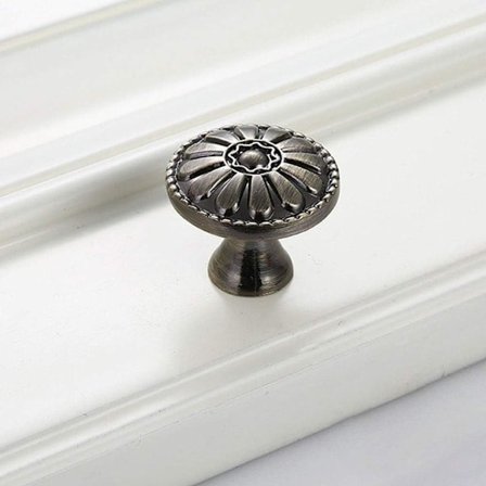 Nuppivedin, vintage-tyylinen, sinkkiseosta (pronssin värinen)