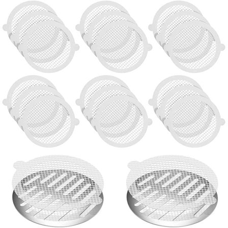 20 kpl kertakäyttöisiä suihkukaivon hiustenkerääjäverkkoja