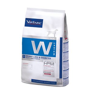 Virbac Dog W1 - Weight Loss & Diabetes