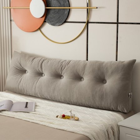 Kilepude Hovedgavl Positionsstøtte Lang Pude til Seng