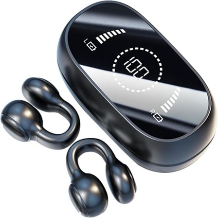 Bluetooth Trådløse Clip-On Åbne Ørehovedtelefoner Headset Vandafvisende Knogleledning Ørepropper Induktion Hovedtelefoner