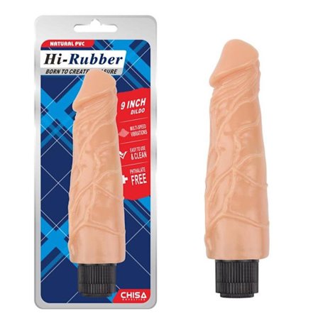 Vibrator Vibe Hi-Rubber 9 Flesh, beige
