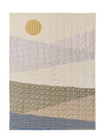 Pleasantly Tramonto Quilt 130X180 Cm Multi Stk. Home Textiles Bedtextiles Bedspread Multi/mønstret Juna*Betinget Tilbud