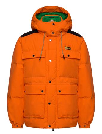 Cp Alaska 4 Pocket Detachable Hooded Jkt Yllerock Rock Orange Ciesse Piumini