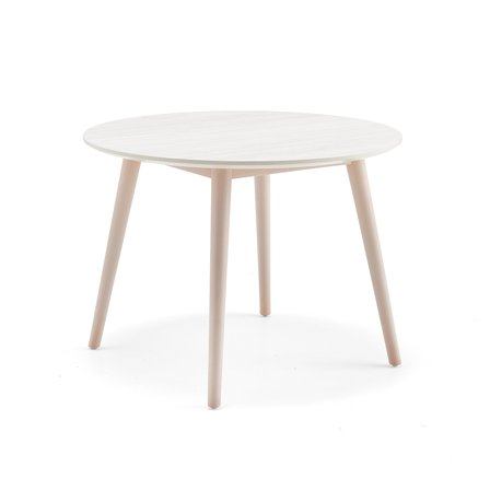 Kaffeetisch IVY, Ø700x520 mm, weiß