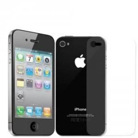 iPhone 4 skyddsfilm - Transparent/blank - Tvåsidig - Reptålig