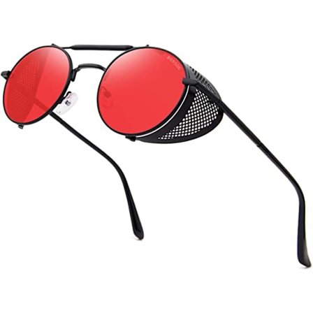 Style Runde Vintage Polariserende Solbriller Retro Briller Beskyttelse