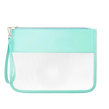 Reisende toalettmappe Klar kosmetikkveske GRØNN