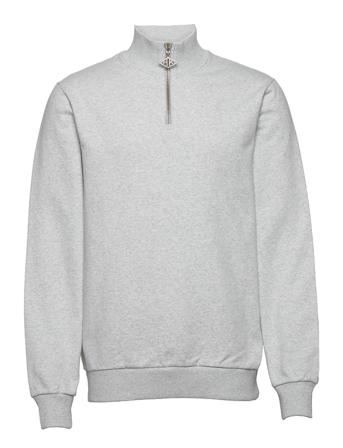 Half Zip Sweat Grey HAN Kjøbenhavn Clothing